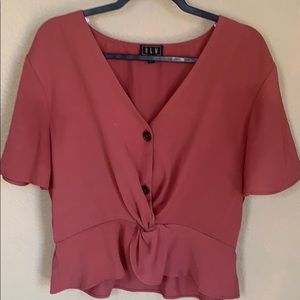Burnt orange women’s blouse !